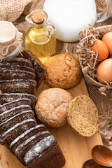 Delicious homemade cakes made from natural products.