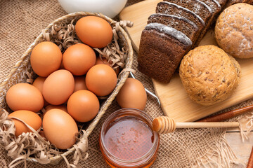 Delicious homemade cakes made from natural products.