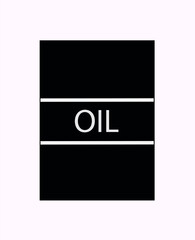 Oil barrel. Vector illustration