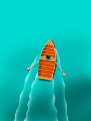 butterfly on the water