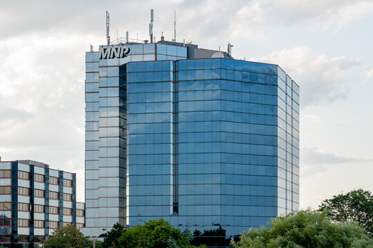 Markham, Ontario, Canada - August 7, 2019: MNP office building in Markham, Ontario, Canada. MNP LLP is one of the largest full-service chartered accountancy and business advisory firms 