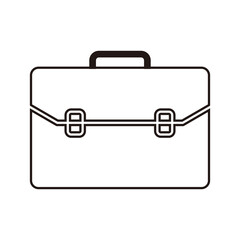 briefcase - suitcase icon vector design template