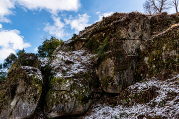 苗木城跡　岐阜県中津川市　苗木藩遠山氏居城