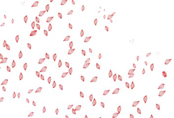 Light Red vector sketch background.