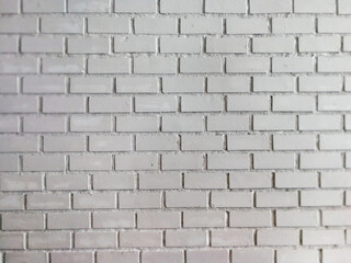 white brick wall 