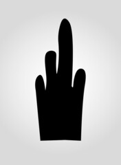 Cactus tree. Vector illustration