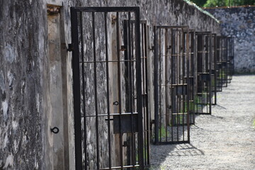'Tiger Cages' in Phu Tuong Prison Camp, Con Dao Island, Vietnam