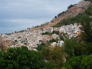 Fototapeta na wymiar Panoramic view of the town of Cazorla