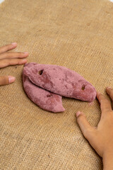 Korean Sweet Potato Bread are very popular in Indonesia