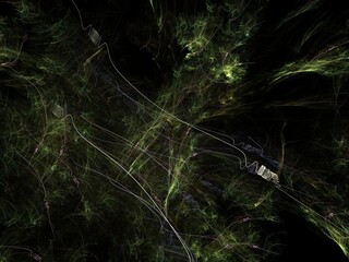 Imaginatory fractal background Image