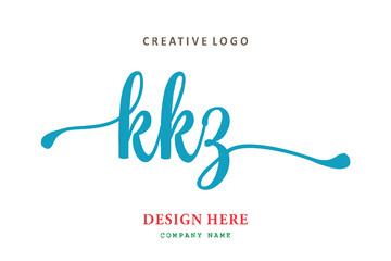 KKZ lettering logo is simple, easy to understand and authoritative