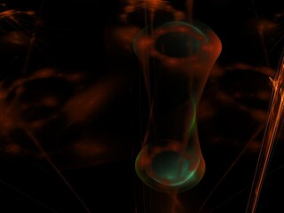 Imaginatory fractal background Image