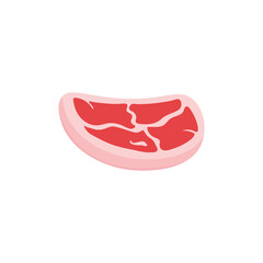 Meat Fillet Icon Design Illustration