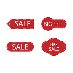 Discount Sale Logo Design Illustration