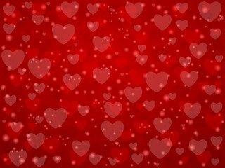Hearts background