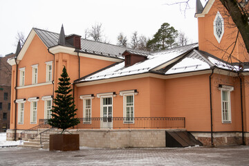Manor Timokhovo-Salazkino, Vidnoe, Moscow region, winter