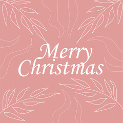 Merry Christmas and Happy New Years 2021 Celebration Vector Template Design Illustration