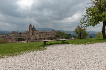 View of the city of Urbino