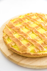 Tasty and beautiful Homemade cream tart