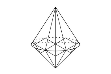 Trigonometry triangle proportion. Simple school study example scheme. Educational explanation drawing. Trigonometry Pythagorean theorem. A mathematical example with a triangle pattern. 3d illustration