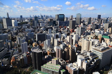 千代田区御茶ノ水より池袋方面への展望風景