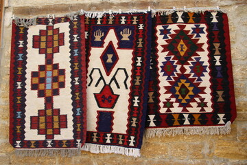 Traditional pattern of carpets in Azerbaijan