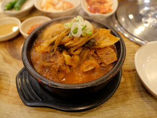 Korean hot food enjoyed in winter