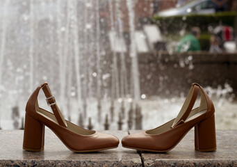 high heel shoes