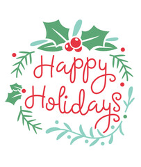 merry christmas lettering,Happy holiday