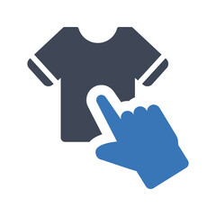Buy clothes icon