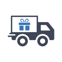 Delivery shipping icon