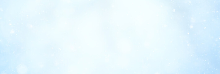abstract blue background snow snowflakes, new year, glow design