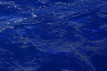 sea water abstract background waves / blue background, nature wet ocean water with ripples