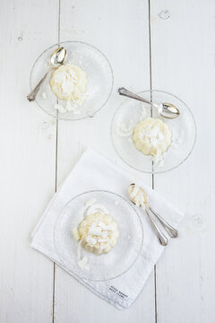 Cocos panna cotta
