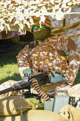 soldier in the combat uniform © Robert Parker