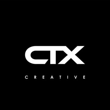 CTX Letter Initial Logo Design Template Vector Illustration