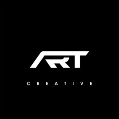 ART Letter Initial Logo Design Template Vector Illustration