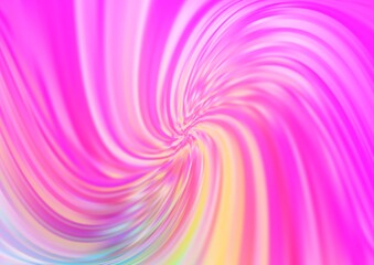 Light Pink vector background with bubble shapes.
