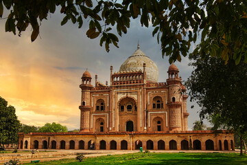 Sunset at Safdarjung's Tomb, Tomb of Safdarjung