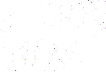 Light Multicolor, Rainbow vector pattern with EUR, JPY, GBP.