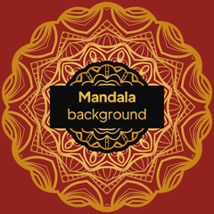 Decorative Mandala. Vector Illustration. Tribal Ethnic Ornament With Mandala. Anti-Stress Therapy Pattern. Indian, Moroccan, Mystic, Ottoman Motifs.