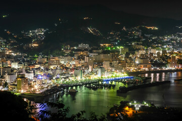 Fototapeta premium 静岡県熱海の夜景