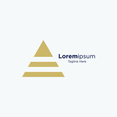 Fototapeta premium SIMPLE LETTER A LOGO DESIGN TEMPLATE