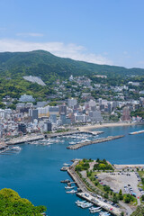 Fototapeta premium 静岡県熱海の街並み