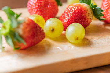 カラフルでみずみずしいフルーツ