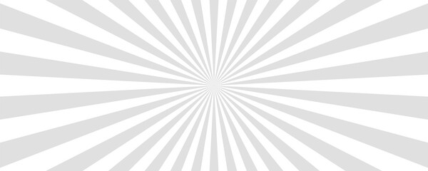 Sun rays vector background. Sun beam, burst effect. Sunbeam light boom template. Vector illustration.