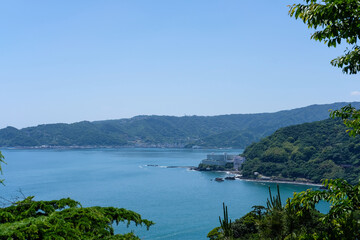 Fototapeta na wymiar 熱海城からの景色