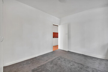 Empty and unfurnished brand new apartment