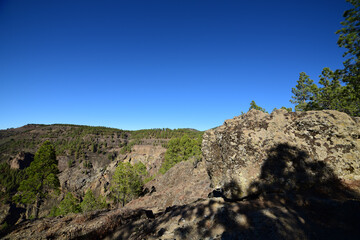 Aussicht in den Bergen