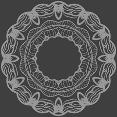 Anti-Stress Therapy rosette. Mandala. For Design Backgrounds. Vector Illustration.
